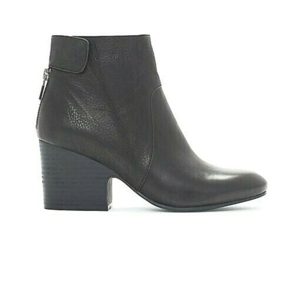 Eileen Fisher Harris Tumbled‎ Leather Bootie NWOT - Picture 1 of 8